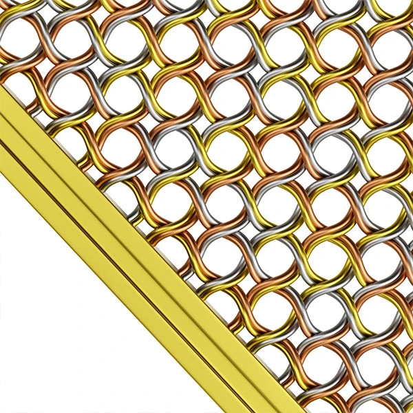 Crimped metal mesh-2